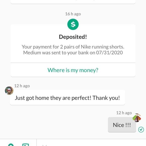 Nike running shorts tie dye ombré. Medium - Picture 7 of 7